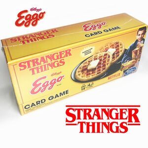 Eggo Card Game from Netflix's Stranger Things by Hasbro - Brand New, Sold out